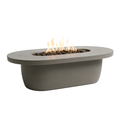 SolariaStone Crescent 52" Oval Fire Table